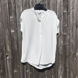 Cabi cream tunic top